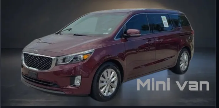 Mini van Kia Sedona de Ronald Rent A Car